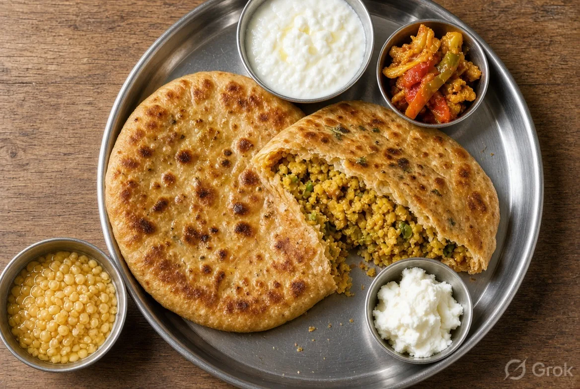 Chana Dal Paratha