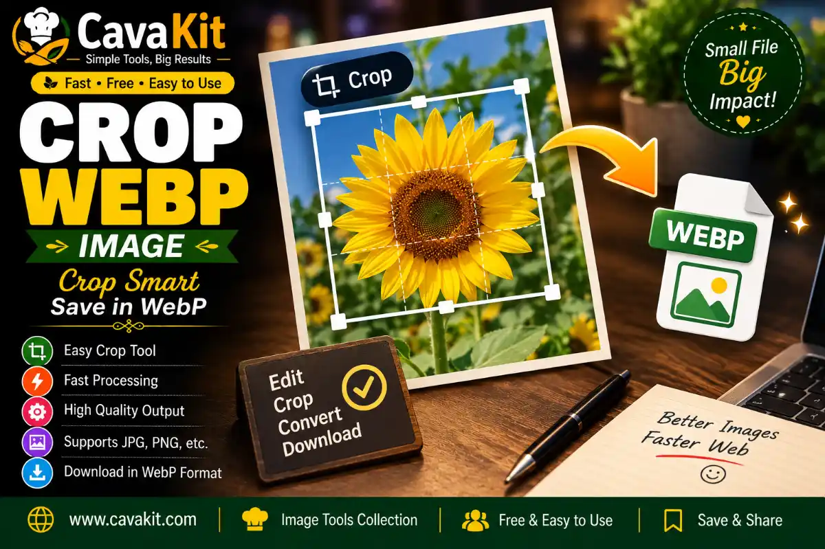 Crop WebP Images Online